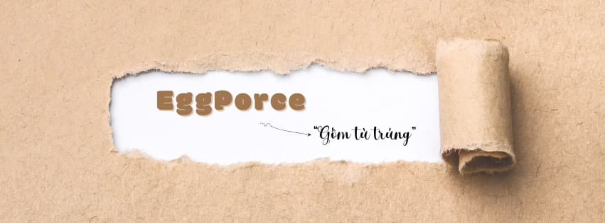 Ảnh dự án EggPorce - Gốm từ trứng